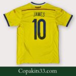 Buy James Rodríguez 2014 Colombia World Cup jersey – rare authentic football shirt from Copa Kits 33