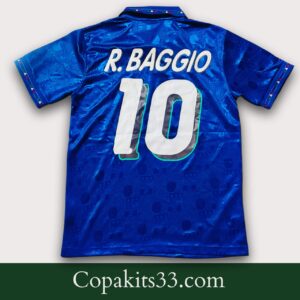 Roberto Baggio 1994 Italy World Cup jersey – original vintage kit from Florence, one-of-a-kind collectible by Copa Kits