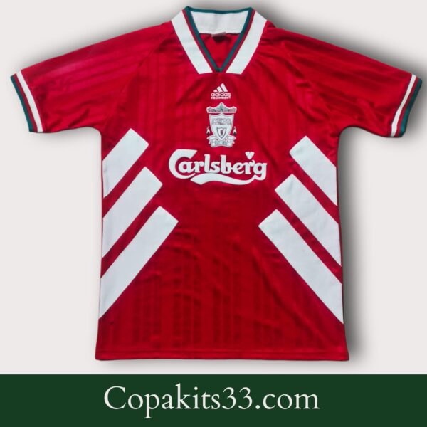 Robbie Fowler 1994 Liverpool kit – worn in iconic 4-minute-33 hat-trick vs Arsenal, Copa Kits one-of-a-kind collectible