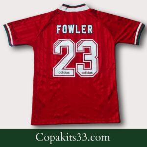 Robbie Fowler 1994 Liverpool kit – worn in iconic 4-minute-33 hat-trick vs Arsenal, Copa Kits one-of-a-kind collectible