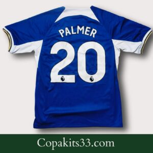 Cole Palmer 2023 Chelsea kit – original vintage-style jersey from 4-goal match vs Everton, part of Copa Kits one-of-one collection
